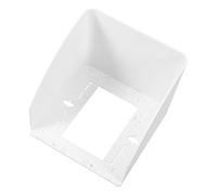 BESTOMZ Cache Prise Étanche en PVC Type 86 pour Prise de Charge Voiture, Installation Facile, Résistant la Pluie, Adapté pour Usage Extérieur et Distance de Fixation 60-80,8 Mm