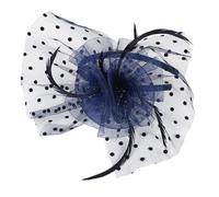 BESTOMZ Chapeau Accessoire de Cheveux Décoration de Fleur Vintage en Maille Filet Élégant et Raffiné, pour Festival et Photo pour Mariée