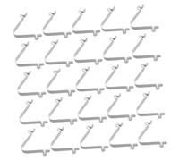 BESTOMZ Clip à Ressort V Forme en Acier Inoxydable 7 Mm X 50 Mm, Lot de 40 Pièces, Accessoires pour Pagaie de Kayak et Mât de Parasol, Fixation Extensible et Solide pour Tubes