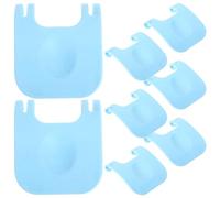 BESTOMZ Clips de Fixation pour Cage à Lapin et Rongeurs, Lot de 8 Pièces Résistantes en Plastique Fixation Latérale Sécurisée pour Enclos Intérieur et Extérieur