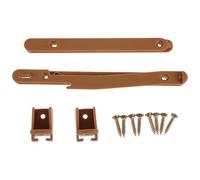 BESTOMZ Connecteur en Plastique pour Berceau Bébé Vis, Kit de Liaison Rail de Levage, Assemblage Rapide et Solide pour Meubles DIY et Projets D'armoire
