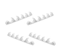 BESTOMZ Connecteurs de Réglage à Cinq Positions pour Chaise Longue Pliante Extérieure en Nylon, Compatible Large, Lot de 4 Set de Set de Pièces pour Mobilier de Balcon et Terrasse