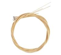 BESTOMZ Cordes de Basse Acoustique en Acier Carbone Jeu 5 Cordes pour Basse Acoustique Accessoire de Remplacement Solide Utilisation Musicale