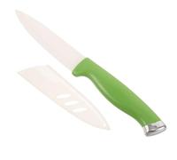 BESTOMZ Couteau Cuisine en Céramique 6 Pouces avec Fourreau, Vert