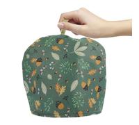 BESTOMZ Couvre-Théière Isotherme en Tissu Matelassé Accessoire la Cuisine pour Maintien Chaud et Protection Anti-Poussière 28X23Cm