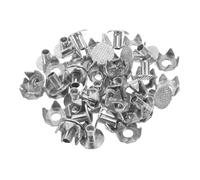 BESTOMZ Crampons Neige Chaussures en Acier 50pcs, Taquets Antidérapants pour Bottes, Crampons de Rechange pour Terrain Neigeux et Verglas en Extérieur