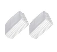 BESTOMZ Doublure Jetable pour Cage de Lapin et Cobaye, Film Plastique Transparent Grosse Taille 95x70 Cm, Lot de 100 Pièces, Revêtement Protecteur et Hygiénique pour Litière D’Animaux