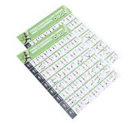 BESTOMZ Ensemble de 2 Affiches D'entraînement Musculation Bandes de Résistance, Format 43x58 Cm, Poster Laminé Solide pour Fitness Débutants, Guide Mural Exercices de Renforcement