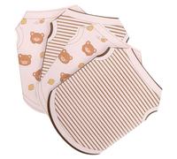 BESTOMZ Ensemble de 4 Vêtements Commémoratifs en Papier Réalistes pour Animaux de Compagnie, Motifs Rayures et Abeilles, Accessoires Funéraires pour Chats et Chiens, Fournitures
