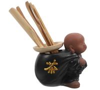 BESTOMZ Ensemble de Thé Accessoires Créatifs et Élégants en Argile Kung Fu Chinois 6 Pièces pour Cérémonie Thé pour Bureau et Dégustation Raffinée