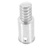 BESTOMZ Extrémité Filetée de Manche à Balai en Alliage D'aluminium Argenté Rivet, Installation Rapide et Facile pour Remplacement de Pointe Filetée 19mm