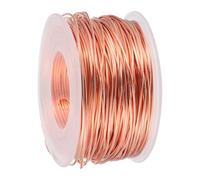 BESTOMZ Fil de Cuivre Pur pour Électroculture Jardinage, Fil Artisanal Léger et Haute Résistance, Bobine 40m pour Plantes et Légumes