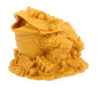BESTOMZ Fontaine à Eau Grenouille Dorée en Plastique Écoulement Stable et Jet sans Éclaboussures, Décoration Élégante pour Étang et Table à Thé
