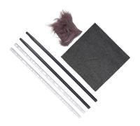 BESTOMZ Kit D'expérimentation Électrostatique pour Collège avec Bâtonnet de Friction, Léger et Solide, Matériel Pédagogique pour Enseignement en Classe ou Usage à Domicile
