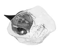 BESTOMZ Lampe Solaire Extérieure LED Balise Solaire de Pierre, Éclairage de Jardin Étanche 13,5x11,6 Cm, Lumière Décorative pour Pelouse, Terrasse et Sentiers, Éclairage Paysager LED