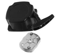 BESTOMZ Lanceur à Tirette pour Petit Atv et Pocket Bike, Facile à Installer Performances Stables, en Abs et Métal Noir, Accessoire pour Démarrage Moteur Dirt