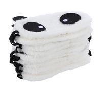 BESTOMZ Lot de 10 Cache-œil de Panda en Tissu Peluche Léger, Masque Yeux Bloque la Lumière, pour Dormir la Maison ou Jeux à L’aveugle Plusieurs styles