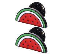 BESTOMZ Lot de 2 Broches Pastèque en Alliage, Épingle à Revers Décorative, Accessoire Créatif et Mignon pour Anniversaires et Fêtes