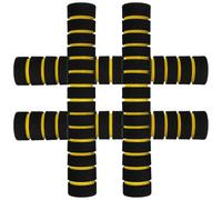 BESTOMZ Lot de 2 Paires de Housses de Pagaie Antidérapantes en Mousse, Poignées Adaptées pour Kayak et Canoë, Protection pour Mains Lors de Balades Nautiques