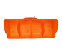 BESTOMZ Mangeoire Robuste pour Porcs Compartiments Multiples, Bac Épais pour Alimentation en Ferme, Support d'Eau et Nourriture, Adapté pour Élevage Porcin