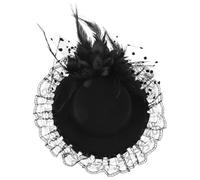 BESTOMZ Mini Chapeau Fascinateur pour Garçon et Filles Pince à Cheveux, Plumage Décoratives, Léger et Facile à Porter, pour Anniversaire, Fête ou Spectacle sur Scène