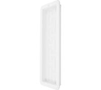 BESTOMZ Moule à Béton Plastic Path Maker Moule à Pavés de Jardin en Plastique Blanc, Réutilisable, Antidérapant, pour Cour et Jardins de Style Chinois