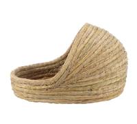 BESTOMZ Nid Tissé en Paille Naturelle pour Petits Animaux - Cabane à Lapin, Clapiers à Lapins, Maisonnette pour Cochons D’Inde - Taille Moyenne, Respirant et Naturel, pour Hamsters,