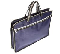 BESTOMZ Organiseur de Fichiers en Toile Oxford Fermeture Éclair, Pochette de Rangement A4 Résistante pour Dossiers, Sacoche Portable pour Hommes et Femmes en Déplacement