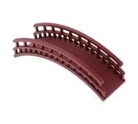 BESTOMZ Ornement Miniature de Pont en Arc pour Bonsaï, Plastique Marron | Décor de Micro-paysage, pour Pot de Plante et Rebord de Fenêtre, Style Classique
