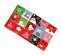 BESTOMZ Papier Carte de Vœux de Noël Créative 15 Pièces pour Fêtes | Message Manuscrit, Exprimer Amour et Souhaits, Style, Lot de Cartes Enveloppes Plusieurs styles