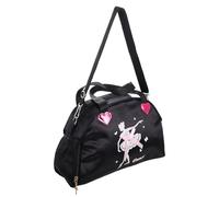 BESTOMZ Paquet de Danse Ballet Noir pour Garçon et Filles Grosse Capacité en Tissu Oxford Polyester, Design Polyvalent et Confortable pour Danse Latine et Claquettes