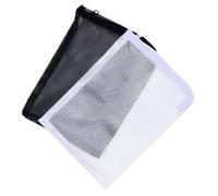 BESTOMZ Paquet Filtrants en Nylon Maille Fine et Résistante Lot de 20 15x20 Cm à Cordon Réutilisables Fermeture Coulissante pour Aquarium et Bassin de Jardin
