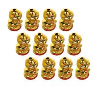 BESTOMZ Pendentif Serpent Signe Astrologique 2025 en Plastique, Décoration Polyvalente et Résistante pour Création de Bijoux et Bureau, Lot de 12 Pièces