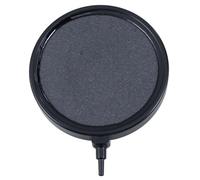BESTOMZ Pierre à Bulles Ronde Diffuseur d'air Uniforme pour Aquarium Pompe à Air Silencieuse Noire et Bulles d'air Atone pour Réservoir de Poissons