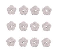 BESTOMZ Pierre Minérale et Calcium Volcanique à Mâcher pour Hamsters et Petits Rongeurs, Lot de 12 Pierres Trous, 4X2 CM, Naturel pour Cage, Adapté aux Lapins et Cochons d'Inde