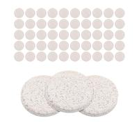 BESTOMZ Pierres Chauffantes pour Sauna en Germanium Naturel 2,5 X 0,5 Cm, Lot de 100 Pièces pour Coussin et Tapis de Sauna, Accessoires de Spa Maison pour Diffusion Uniforme de