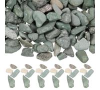 BESTOMZ Pierres Naturelles Décoratives Gris Calcaire 2-4 Mm, 60 G Sachet, Mini Décor de Cailloux de Jardin pour Aquarium, Maquettes de Chemin de Fer Miniature et Paysage Miniature