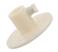 BESTOMZ Pince pour support de mannequin, matériel de base pour mannequin, manchon d'insertion de base et rondelles en plastique blanc, stabilisateur de poteau pour mannequin,