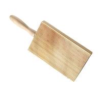 BESTOMZ Planche à Gnocchis en Bois Khaki pour Fabrication de Pâtes Maison, Outil Pratique et Facile D'utilisation Adapté la Cuisine Domestique
