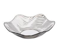 BESTOMZ Plastique Cristal Saladier Grand Modèle Ps pour Fruits Maison | Forme Fleur Ondulée Élégante, Rangement Légumes et Pâtisseries, Usage Domestique, Style Créatif et Charmant