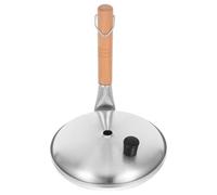 BESTOMZ Poêle à Donburi avec Poignée Verticale en Bois Parent-garçon et Filles en Aluminium Distribution Chaleur, Compatible Cuisinière à Induction et Gaz, pour
