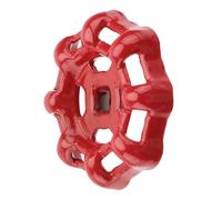 BESTOMZ Poignée Rouge en Fer pour Vanne à Guillotine, Facile à Ouvrir et Fermer, Roue de Tuyau D'arrosage Solide pour Raccord D'eau Extérieur