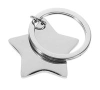 BESTOMZ Porte-clés Accessoire Décoratif Polyvalent Argenté en Acier Inoxydable Minimaliste et Chic pour Paquet à Dos ou Porte-clés