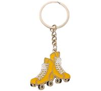 BESTOMZ Porte-clés Patin à Roulettes en Métal, Pendentif Chaussure de Patinage Unique, Décoration Paquet et Clé, Présent Original Fille Ado, Accessoire Sport et Fête, 1 Pièce