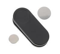 BESTOMZ Porte-Craie Magnétique pour Billard Noir Clip Ceinture, Étui Plastique Compatible Craies Carrées et Rondes, Accessoire Compact pour Queue de Billard - Salle de Loisirs et Snooker