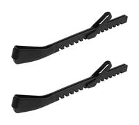 BESTOMZ Protège-Lames de Patins à Glace Noir Imperméable, Couvre-Patins Souple en Caoutchouc 36 Cm, Protection Renforcée pour Hockey et Patinage Artistique Adultes et Garçon et Filles