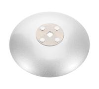 BESTOMZ Protège-Main de Compétition pour Fleuret Adulte en Acier Inoxydable Blanc, Confortable et Compatible Entraînement D'escrime, Accessoires Conducteurs Inclus