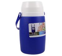 BESTOMZ Refroidisseur Isotherme Portable 1l en PVC Bleu avec Grosse Capacité et Poignée pour Boissons Fraîches Lors de Fêtes la Plage et Activités en Plein Air
