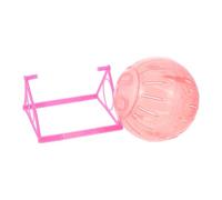 BESTOMZ Roue d'exercice Mini Taille Bleu en Plastique pour Hamster Fonctionnement Silencieux et Sûr Couleur Aléatoire pour Petits Animaux Domestiques en Intérieur