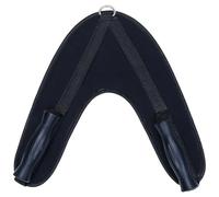 BESTOMZ Sangle d'Entraînement Dorsale Abdominale en PVC et Nylon, Accessoire Fitness Musculation pour Renforcement Musculaire, Fixation pour Machine de Musculation à Domicile